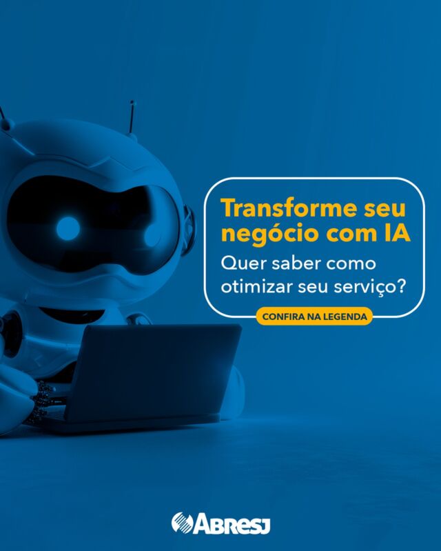 Aproveite a tecnologia para facilitar alguns serviços e destacar seu estabelecimento no mercado:

- Chatbots para Atendimento ao Cliente: Automatize o atendimento ao cliente com chatbots que respondem a perguntas frequentes, ajudam a fazer reservas e até mesmo coletam feedback. 🗣️💬

- Análise de Dados para Personalização: Use a IA para analisar dados de clientes e oferecer promoções personalizadas com base nas preferências e histórico de compras. 📊🎯

- Gestão de Estoque: Implante sistemas de IA para prever a demanda e gerenciar o estoque de forma mais eficiente, evitando desperdícios e garantindo que você tenha sempre o que seus clientes querem. 📦📈

- Otimização de Menus: Utilize IA para analisar quais itens do menu são mais populares e quais podem precisar de ajustes, ajudando a criar cardápios mais atraentes e rentáveis. 📋🍽️

- Automação de Processos: Automatize tarefas rotineiras, como pedidos e pagamentos, para melhorar a eficiência e reduzir o tempo de espera dos clientes. ⏱️🤝

Com a Inteligência Artificial você pode otimizar operações, personalizar a experiência dos clientes e se preparar para o futuro do food service. Explore essas possibilidades! 🚀

 #ABRESJ #InteligenciaArtificial #FoodService #Inovação